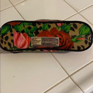 Betsy Johnson brush or makeup holder